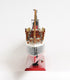 5" Black and Red RMS Queen Mary Boat Hand Painted Decorative Boat