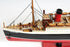 5" Black and Red RMS Queen Mary Boat Hand Painted Decorative Boat