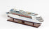 13" Brown and White Majesty of the Seas Boat Hand Painted Decorative Boat