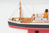 13" Black and Red RMS Empress of Ireland Boat Hand Painted Decorative Boat