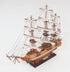 20" Wood Brown 1797 USS Constitution Hand Painted Decorative Boat
