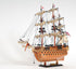 18" Wood Brown HMS Victory Hand Painted Decorative Boat