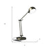 Shiny Satin Brass LED Adjustable Desk Lamp