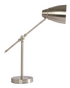 Brushed Silver LED Adjustable Desk Lamp