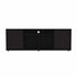 Black TV Stand Media Center with Two Cabinets