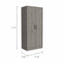 71" Light Gray Tall Two Door Closet