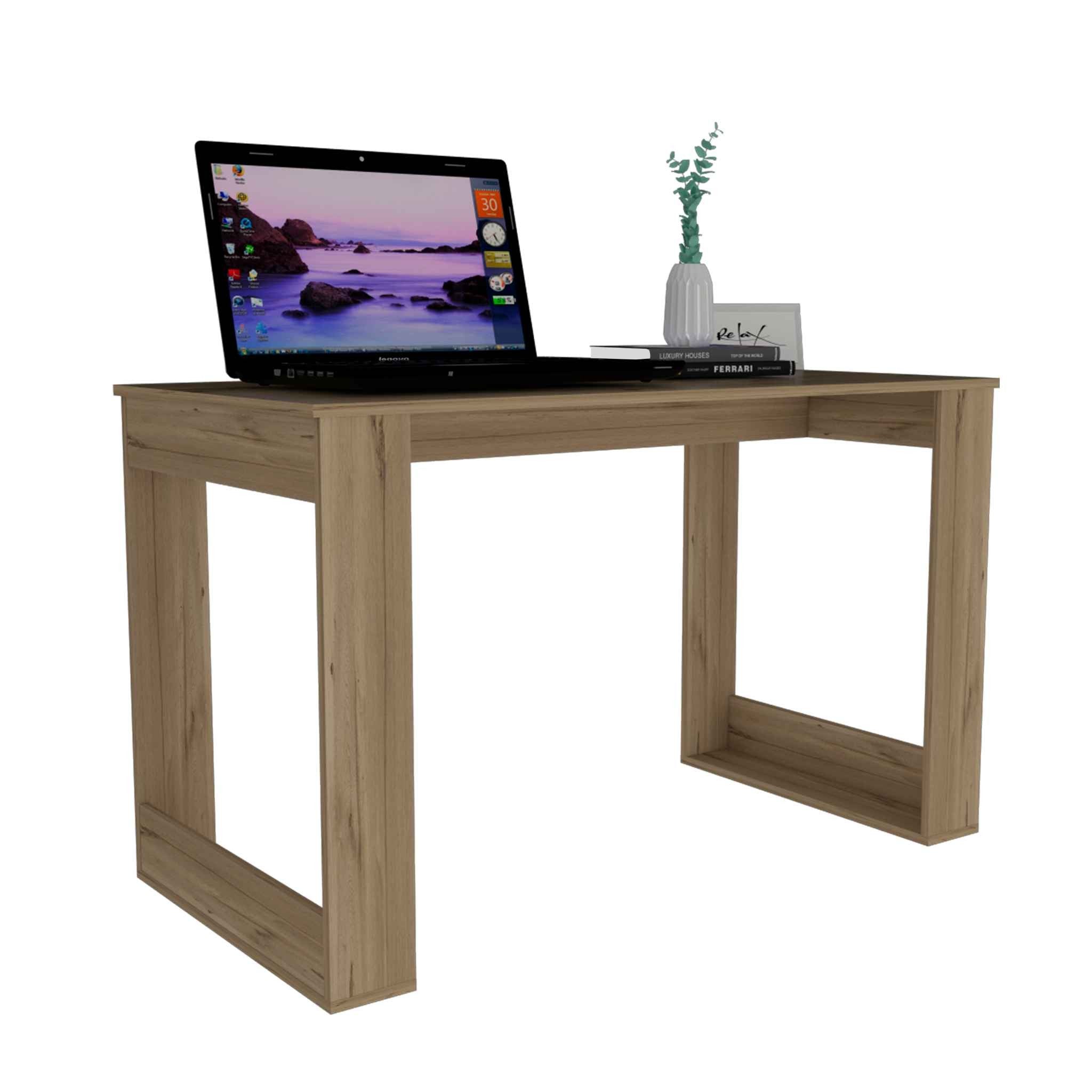 47" Espresso Computer Desk