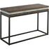 47" Brown and Black Frame Console Table