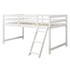 White Twin Size Full Size Bunk Bed