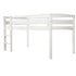 White Twin Size Lof Loft Bed