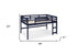 Twin Loft Bed Navy Blue Finish