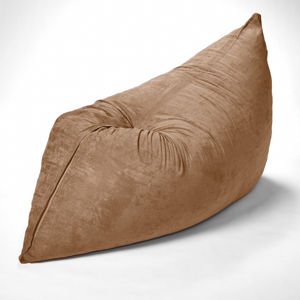 73" x 38" Khaki Sofa Sack Bean Bag Lounger