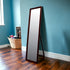 Brown Rectangle Cheval Standing Mirror