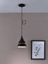 Industrial Two Tier Black Metal Hanging Light