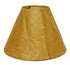 14" Brown Slanted Empire Crinkle Oil Paper Lampshade