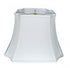 17" Snow Inverted Rectangle Shantung Lampshade