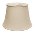 16" Biege Sloped Euro Bell Pongee Shantung Lampshade