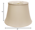 20" Biege Sloped Euro Bell Pongee Shantung Lampshade