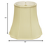 18" Antique White Premium Octagon Monay Shantung Lampshade