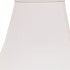 10" White Squre Bell No Slub Lampshade