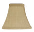 10" Pale Brown Square Bell No Slub Lampshade