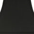 12" Black with White Lining Square Bell Shantung Lampshade