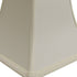 12" Ivory Square Bell No Slub Lampshade