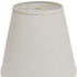 16" White Deep Empire Linen Lampshade