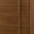 36" Walnut Brown Wood Contemporary Five Drawer Dresser