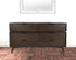 65" Acacia Solid Wood Six Drawer Double Dresser