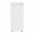 24" White One Drawer Bathroom Storage Cabinet