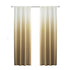 Set of Two 84"  Gold Ombre Shades Window Panels