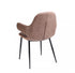 33" Stylish Brown Fabric and Faux Leather Accent Chair