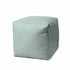 17" Red Polyester Cube Indoor Outdoor Pouf Cover