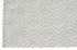 5' X 7' Off White Geometric Dhurrie Area Rug