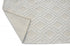 6' X 9' Off White Geometric Dhurrie Area Rug