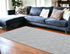 9’ x 13’ Gray Diamond Lattice Modern Area Rug