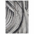 5' X 8' Gray Abstract Dhurrie Area Rug