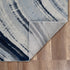 3' X 5' Blue Abstract Dhurrie Area Rug