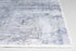 8' Gray Abstract Dhurrie Runner Rug