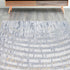 5' X 8' Gray Abstract Dhurrie Area Rug