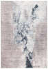 5' X 8' Sand Abstract Dhurrie Area Rug