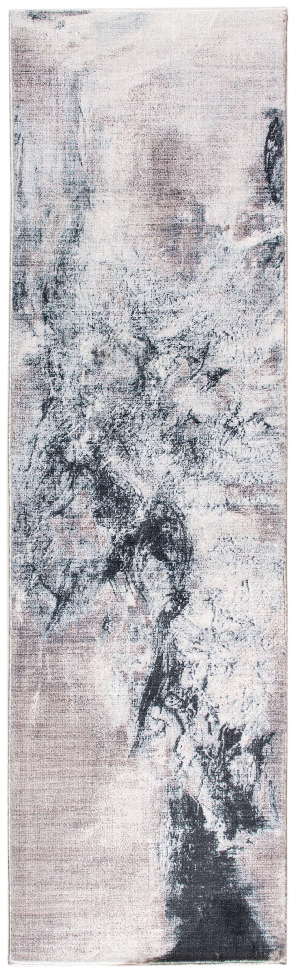 5' X 8' Sand Abstract Dhurrie Area Rug