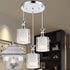 Retro White Floral Pendant Ceiling Lamp