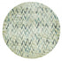 8' Ivory Round Chevron Dhurrie Area Rug