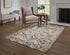 3' X 5' Gray Abstract Dhurrie Area Rug