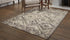 3' X 5' Gray Abstract Dhurrie Area Rug