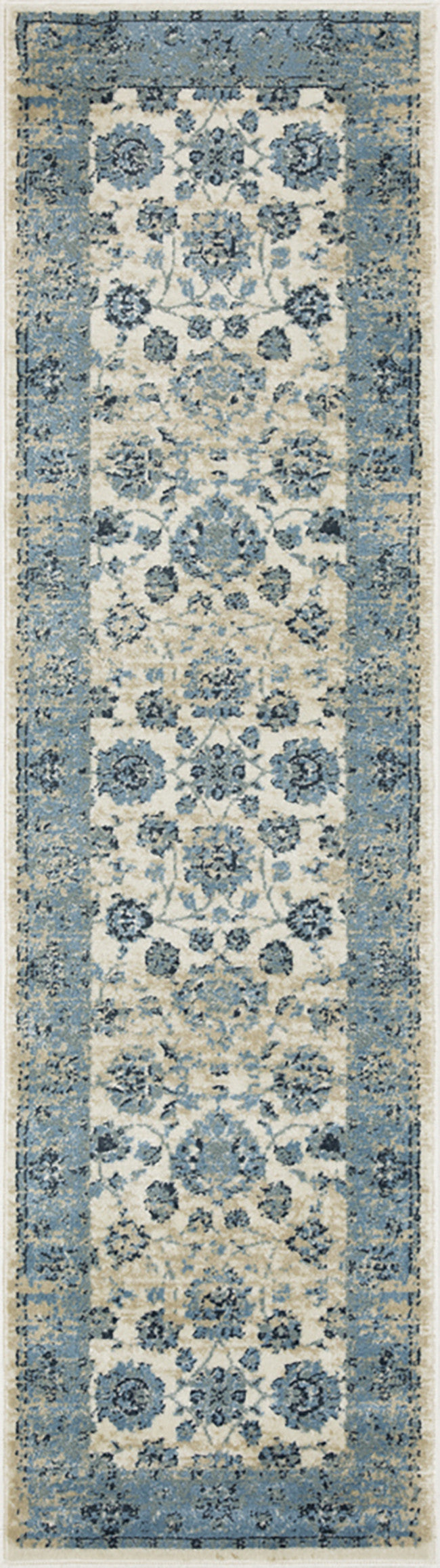 5' X 8' Ivory Oriental Dhurrie Area Rug