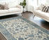 8' X 11' Ivory Oriental Dhurrie Area Rug