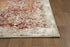 8' Rust Oriental Dhurrie Runner Rug